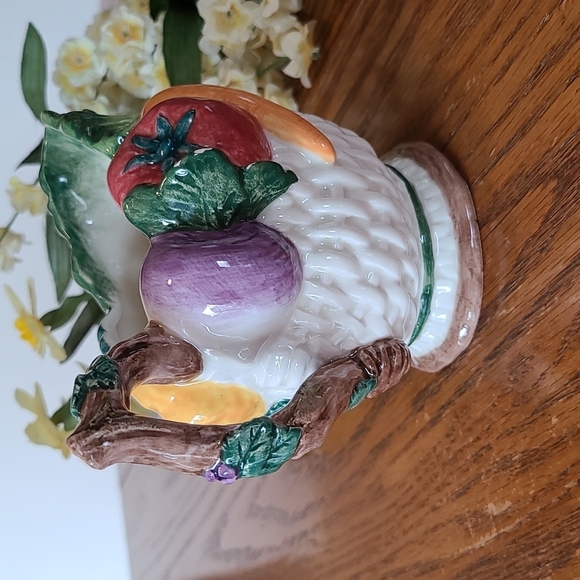 Fitz and Floyd creamer - vegetables - Picture 2 of 7